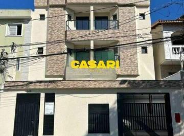 Apartamento · 132m² · 2 Quartos · 2 Vagas · Cobertura Nova à Venda no Parque das Nações, Santo André – 2 Dormitórios (1 Suíte), 132 m², 2 Vagas