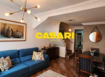 Casa · 127m² · 3 Quartos · 2 Vagas · Sobrado com 3 dormitórios à venda, 127 m² - Demarchi - São Bernardo do Campo/SP