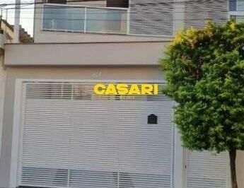 Casa · 151m² · 3 Quartos · 3 Vagas · Sobrado com 3 dormitórios à venda, 150 m² por R$ 1.130.000,00 - Rudge Ramos - São Bernardo do Campo/