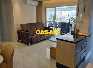 Apartamento · 113m² · 3 Quartos · 2 Vagas · Apartamento mobiliado com 3 suítes e 113 m² no Centro - Santo André/SP