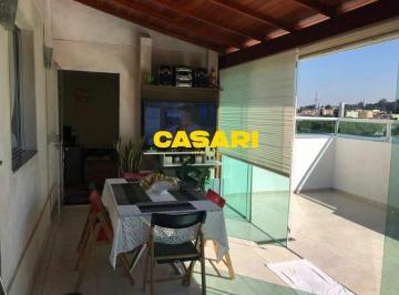 Apartamento · 160m² · 3 Quartos · 2 Vagas · Cobertura à venda, 3 dormitórios (1 suíte), área gourmet, 2 vagas - Paulicéia - São Bernardo do Camp