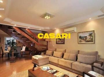 Casa · 266m² · 3 Quartos · 5 Vagas · Sobrado com 3 dormitórios à venda, 266 m² - Paraíso - Santo André/SP