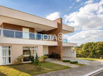 Casa · 313m² · 4 Quartos · 4 Vagas · CASA MOBILIADA EM CONDOMÍNIO EM SANTA FELICIDADE COM 4 SUÍTES