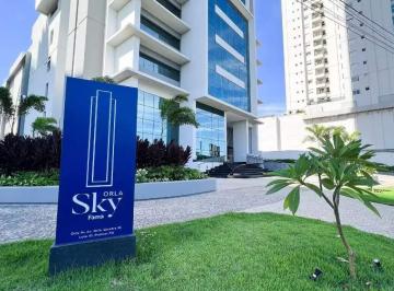 Apartamento · 115m² · 3 Quartos · 2 Vagas · APARTAMENTONO RES ORLA SKY NA PRAIA DA GRACIOSA COM 115M² FRENTE LAGO COM 3 SUITES SENDO 1 MÁSTER E 