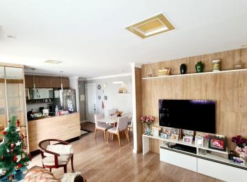 Apartamento · 80m² · 2 Quartos · 1 Vaga · Apartamento 80m2 - 2 dormitórios com 1 suíte e sala ampliada - Jardim Marajoara