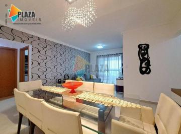 67f9151ee7e23c5cf58495030a99ddfee80ffba5 · Apartamento com 3 dormitórios para alugar, 116 m² por R$ 8.500,02/mês - Canto do Forte - Praia Grand