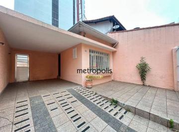 Garagem · Casa com 2 dormitórios para alugar, 80 m² por R$ 3.666,51/mês - Santo Antônio - São Caetano do Sul/S