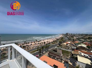 Apartamento · 112m² · 2 Quartos · 2 Vagas · Alugo em exclusividade Apartamento Cobertura Duplex mobiliado vista mar com 2 suítes, 2 vagas, total