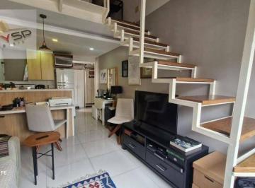 428ab2ae16e3e4a691114467d671a5f4627d7213 · Apartamento Duplex com 1 dormitório à venda, 38 m² por R$ 580.000,00 - Moema - São Paulo/SP