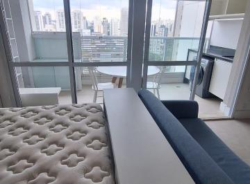 Apartamento de 1 quarto, São Paulo · APARTAMENTO TOTALMENTE MOBILIADO P LOCAÇÃO C/ VARANDA GOURMET E VISTA PANORÂMICA 