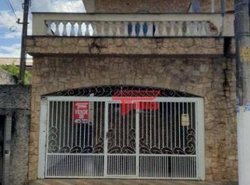 3e4913819a469623ecc5b97deb269291bd637884 · Sobrado com 3 dormitórios à venda, 191 m² por R$ 530.000,00 - Vila Pires - Santo André/SP