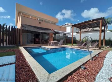 Foto 01 · Luxuosa Casa em Condomínio à Venda em Camaçari-BA, Vila de Abrantes: 4 Quartos, 4 Suítes, 2 Salas, 2