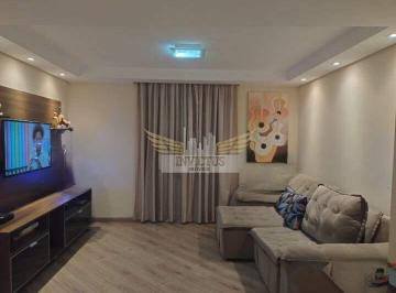 Apartamento · 89m² · 3 Quartos · 2 Vagas · Apartamento com 3 Quartos no Condomínio Club House para Comprar, 89m² - Bairro Jardim, Santo André/S