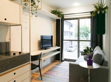 Apartamento · 27m² · 1 Quarto · Lindo Studio, pronto para morar, mobilhado, com arcondicionado .