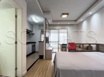 Apartamento · 36m² · 1 Quarto · 1 Vaga · Apartamento Wish Moema, disponível para locação com 36m², 1 dormitório e 1 vaga de garagem