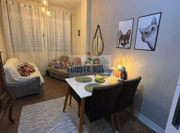 Apartamento · 55m² · 2 Quartos · Apartamento 2 quartos na esquina da praia em São Vicente