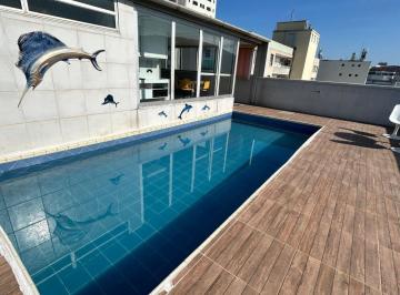 16e4e8255bb7ee1fe045ec396d5f7856797643bd · Cobertura próximo à praia com vista — Pitangueiras — Guarujá