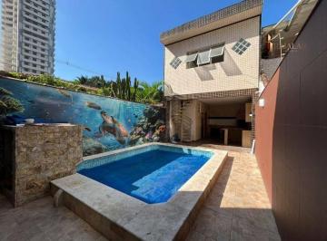 aae96896770328e1849b756a1d9882b53d75f2a8 · Sobrado 3 Quartos no Canto do Forte – Piscina, churrasqueira e 2 Vagas, aceita financiamento