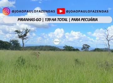Rural , Piranhas · Fazenda a venda em Piranhas-GO - 139,87 HA - Ótimo para pecuária