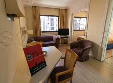 Apartamento · 30m² · 1 Quarto · 1 Vaga · Flat disponível para locação na Vila Olímpia, prox a Av. dos Bandeirantes com 1x dormitório.