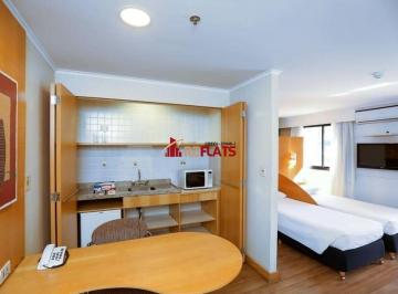 Apartamento · 34m² · 1 Quarto · 1 Vaga · Flat com ótimo preço no bairro Moema. Confira!
