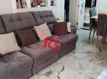 39e002e8b3034a858593be4b899e140f9872724b · Apartamento com 3 dormitórios à venda, 98 m² por R$ 960.000,00 - Boqueirão - Santos/SP