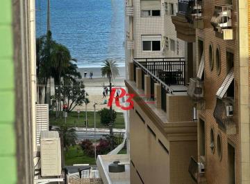 be731f334bf3ab3e1107e6c714e295ae85496e67 · Apartamento à venda, 22 m² por R$ 300.000,00 - Ponta da Praia - Santos/SP