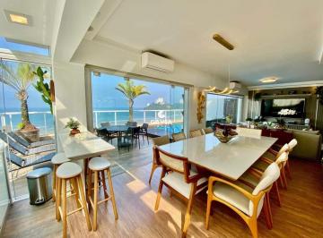Apartamento · 286m² · 3 Quartos · 2 Vagas · Cobertura Penthouse com 03 dormitórios, para locação, no bairro do Itararé em São Vicente
