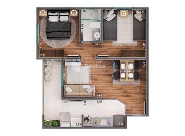Apartamento · 51m² · 2 Quartos · Apartamento à venda em São José dos Campos, Parque Residencial Flamboyant, com 2 quartos, com 51 m²
