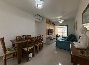 a81e5b4c4d3008ede533f644aa3b27b765dc5526 · Apartamento à venda, 77 m² por R$ 610.000,00 - Canto do Forte - Praia Grande/SP