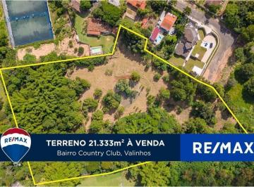 Terreno · 21330m² · Terreno à venda Country Club em Valinhos - SP