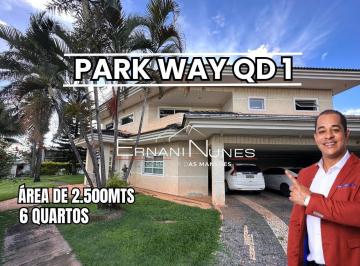 Foto 01 · CASA PARK WAY QD 1 COMPOSTA POR 6 QUARTOS COM 5 SUÍTES, 3 SUÍTES COM CLOSETS