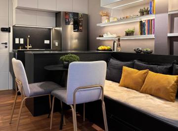 Apartamento de 1 quarto, Curitiba · Lindo apê GARDEN mobiliado e decorado!