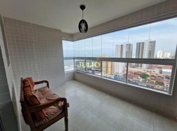 Apartamento · 74m² · 2 Quartos · 1 Vaga · Venda de Apartamento no Centro de Mongaguá – 2 Quartos, Suíte, Varanda Gourmet e Vista Mar