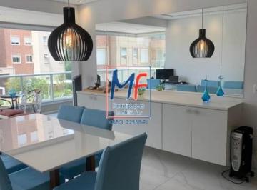 Apartamento · 136m² · 3 Quartos · Excelente apto no Tamboré, Santana de Parnaíba/SP, com 136 m² a.u., 3 dormitórios (3 suítes), sala,