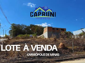 Terreno · 420m² · LOTE DE ESQUINA COM 419 M2 À VENDA - JARDIM PAOLINRLLI - CARMÓPOLIS DE MINAS.