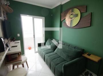 Apartamento · 56m² · 1 Quarto · 1 Vaga · Apartamento para Aluguel - Vila Caiçara, 1 Quarto,  56 m² - Praia Grande