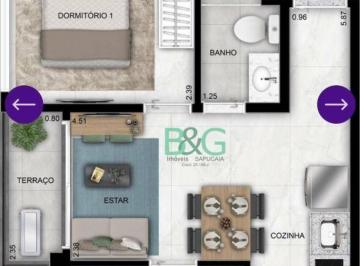 588423693b805b886679b6b3e0dc7728148f919b · Apartamento à venda, 40 m² por R$ 498.000,00 - Barra Funda - São Paulo/SP
