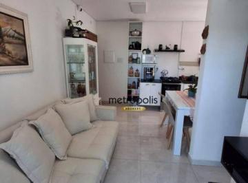 Sala · Apartamento com 2 dormitórios à venda, 61 m² por R$ 460.000,00 - Vila Vilma - Santo André/SP
