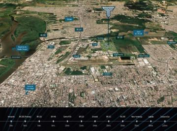 Foto 01 · Terrenos industriais para venda em Porto Alegre, RS, Loteamento Comercial Tecnópolis, junto ao aerop