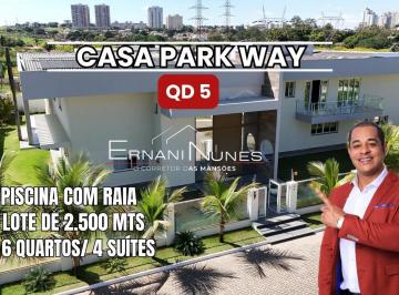 Foto 01 · CASA PARK WAY QD5- 6 QUARTOS- COM ELEVADOR- SPA- PISCINA COM RAIA- 2.500 MTS