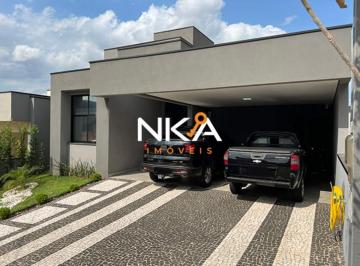Casa · 186m² · 3 Quartos · 4 Vagas · CASA 03 SUÍTES À VENDA COM PISCINA AQUECIDA NO CONDOMÍNIO VILLA DO SOL.