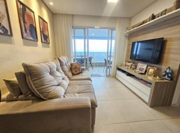Foto 01 · Apartamento de 2 suítes no Costa Azul, Salvador-BA, 75,92m², varanda ampla, vista mar, porteira fech