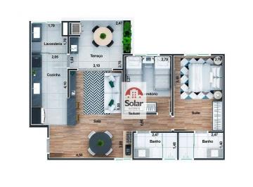 4c832519cac26e6f2728982e65e842d3013dcd2d · Apartamento à venda, 76 m² por R$ 535.000,00 - Vila Jaboticabeira - Taubaté/SP