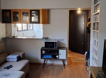Apartamento · 42m² · 1 Quarto · 1 Vaga · Apartamento no Brooklin, 1 suíte, 1 vaga e próximo ao metrô