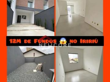 Casa · 110m² · 3 Quartos · 2 Vagas · Sobrado em Rua Xaxim - Iririú - Joinville/SC