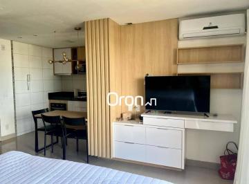 1ed952c8ce9a377d70d7bf4475d7ed44e30593e7 · Flat com 1 dormitório à venda, 36 m² por R$ 550.000,00 - Setor Bueno - Goiânia/GO