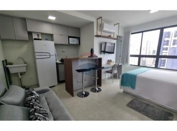 Apartamento · 24m² · 1 Quarto · 1 Vaga · Flat/Estúdio mobiliado para alugar, 24m² em Boa Viagem