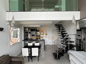 Apartamento · 75m² · 1 Quarto · 2 Vagas · Loft Duplex com 75m², Vista para o Ceret e Shopping Analia Franco