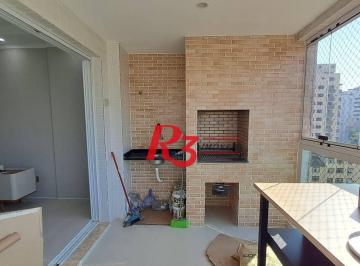 d4261fce4589d9b23e566d6ef5f5468abfb2f9a2 · Apartamento com 3 dormitórios para alugar, 119 m² por R$ 11.500,00/mês - Ponta da Praia - Santos/SP